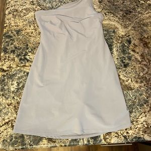 Abercrombie traveler one shoulder mini dress